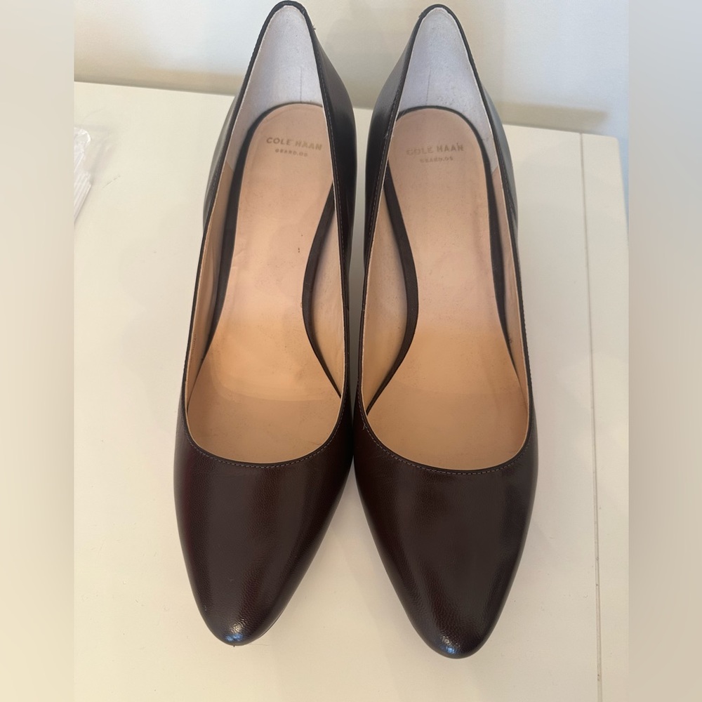 Cole Haan Brown Pump Size 11 - Picture 5 of 6